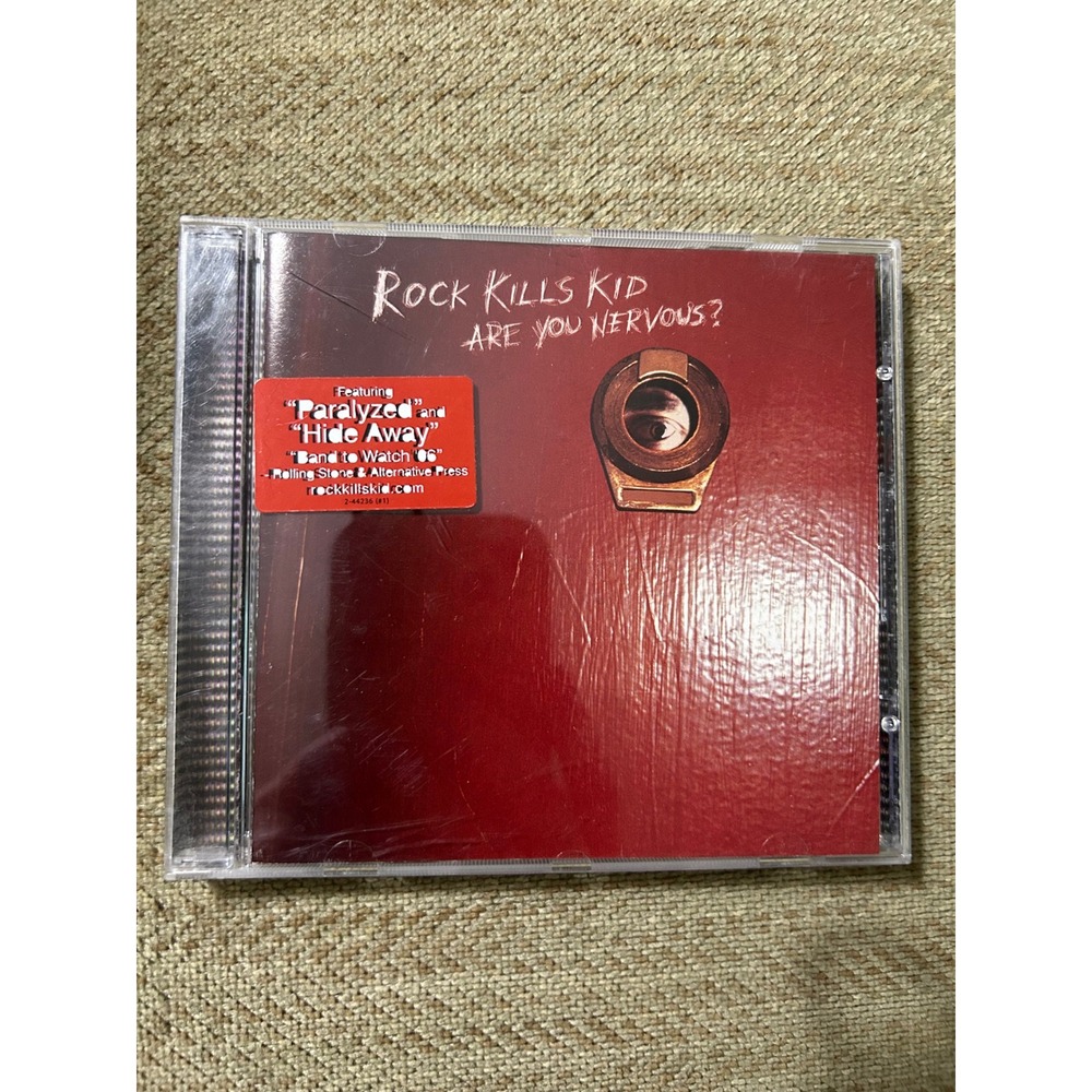 Rock Kills Kid Are You Nervous? CD 2006 Reprise Fearless Records Alt Rock Indie‎